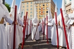 Semana Santa Procession, the brotherhood La Cena, Seville, Spain 2011