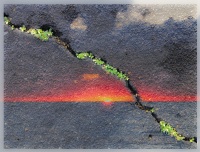 A Crack in the Sunset